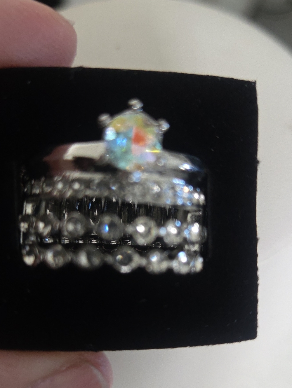 Paparazzi Multi Irridescent Bling Ring NWT